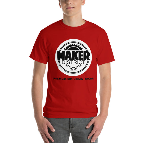 Red Unisex Maker District T-Shirt