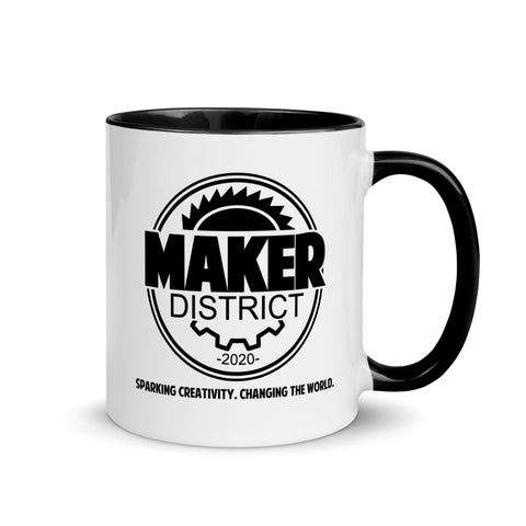 Maker District 8oz 2-Tone Ceramic Coffee/Tea Mug