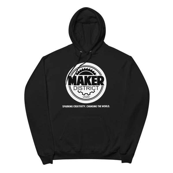Unisex Black Maker District Hoodie